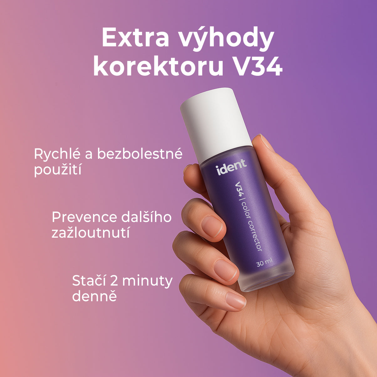 Bělicí korektor V34