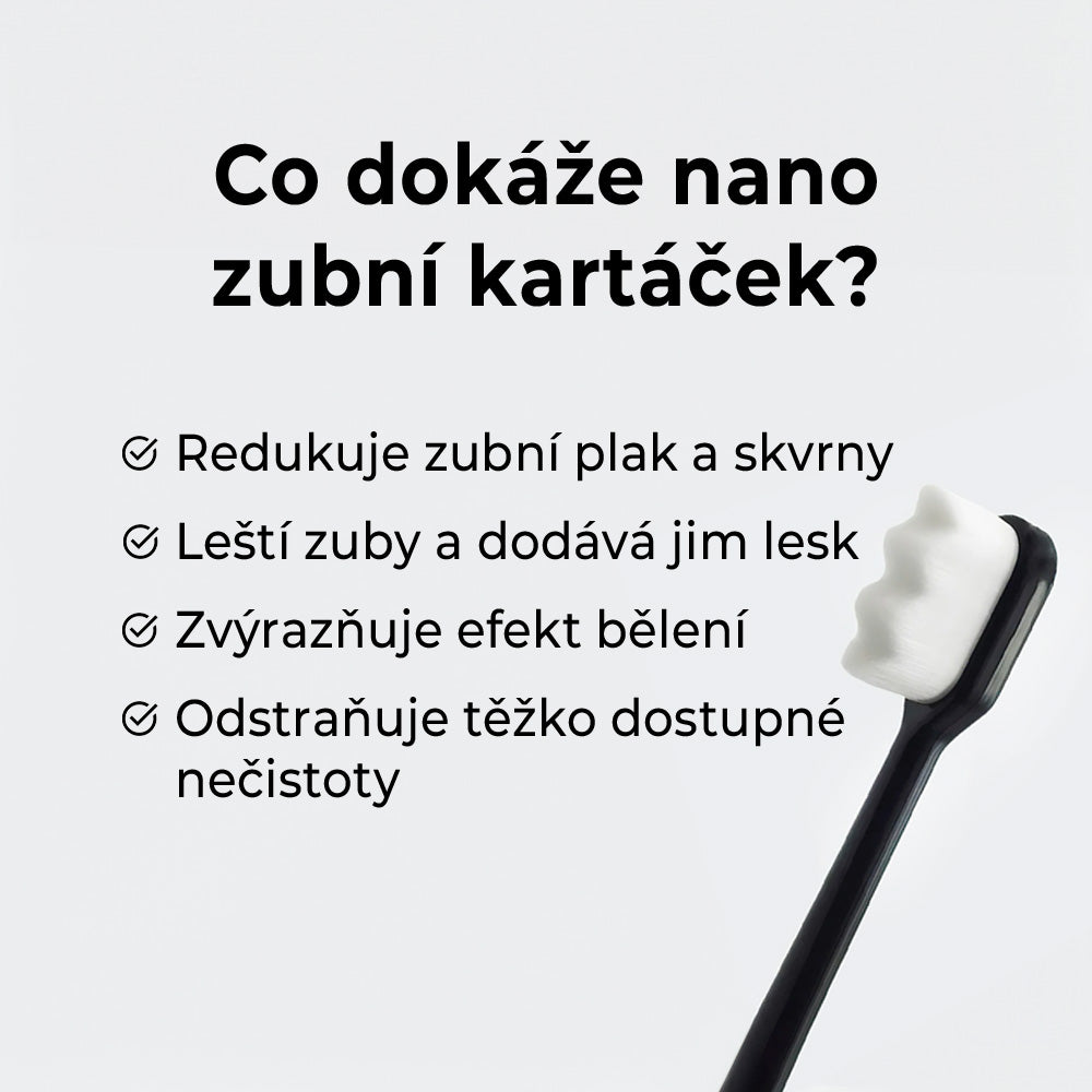 Nano kartáček na zuby